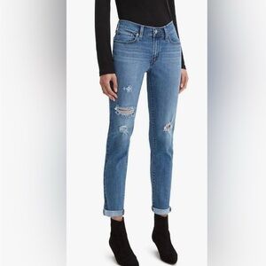 Levi's Boyfriend Cropped Mid Rise Jeans Women’s Size W29 X L27 NEW